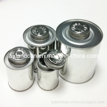 Tin Can for Packaging Gluewater with Brush